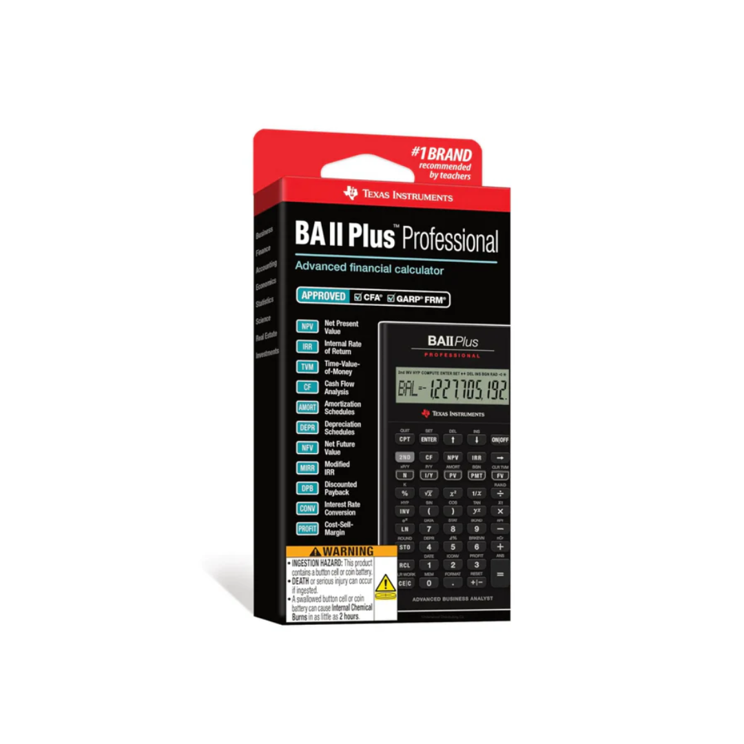 BA II Plus Professional Financial Calculator (2)