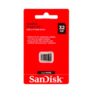 SanDisk 32GB Cruzer Fit USB 2.0 Flash Drive