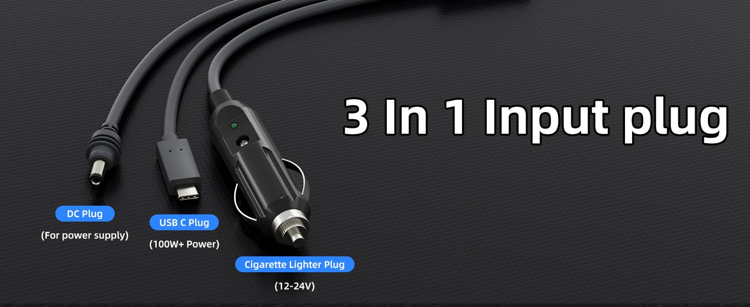 Starlink Mini DC Power Cable 3 in1